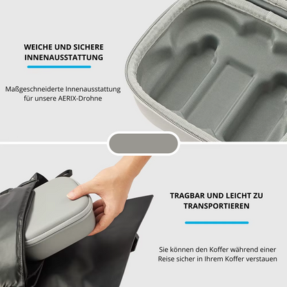 AERIX© | Kratzfeste, wasserdichte Schutzhülle für stoßfeste Drohne